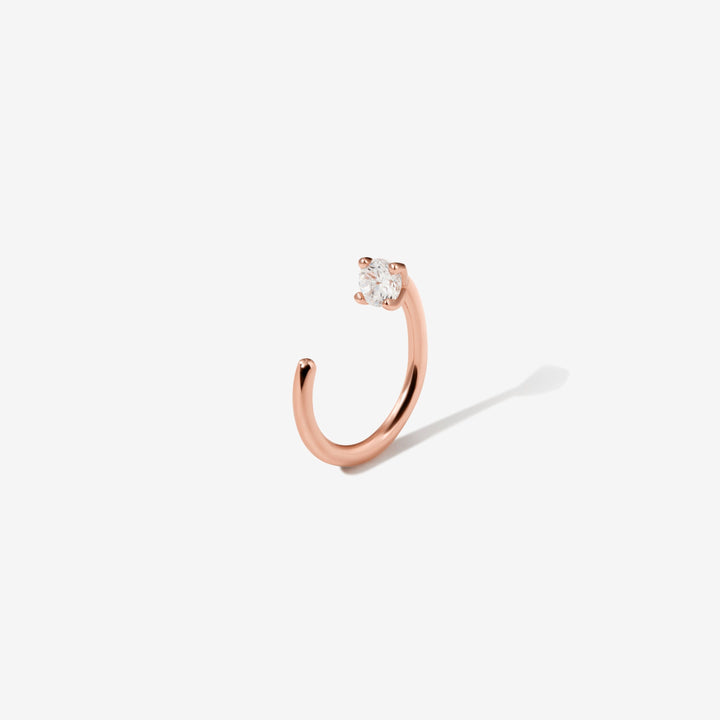 Lionel diamond hookie piercing