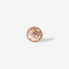 Loren round quilted piercing