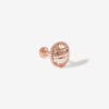 Loren round quilted piercing