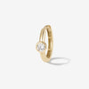 Lotto diamond hoop piercing