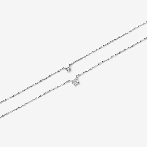 Max round diamond necklace