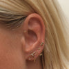Chamberlain micro bow u hoop piercing