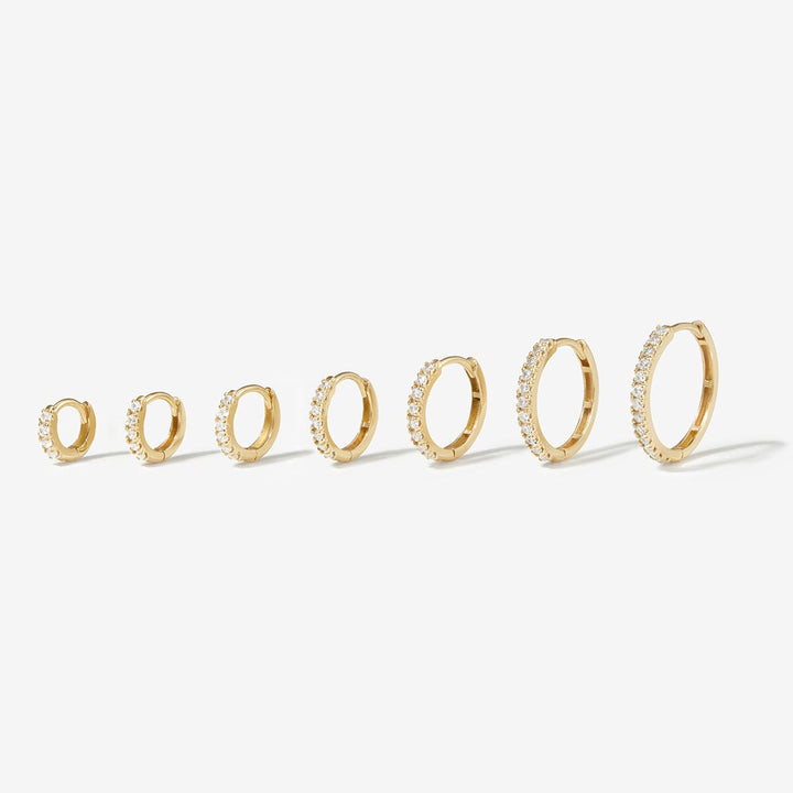 Mike diamond hoop piercing