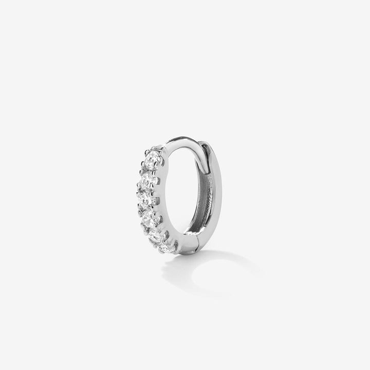 Mike diamond hoop piercing