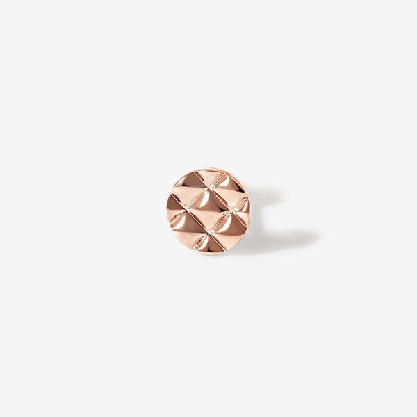 Monroe round quilted piercing