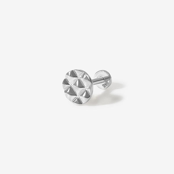Monroe round quilted piercing