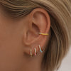 Mitchel triple knot hoops