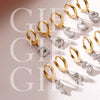 Danny alphabet earring