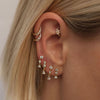 Madeus huggie earrings