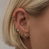Karon emerald earring set