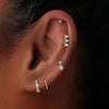 Lester twist earrings