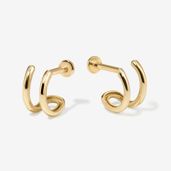 Norris illusion piercing hoop
