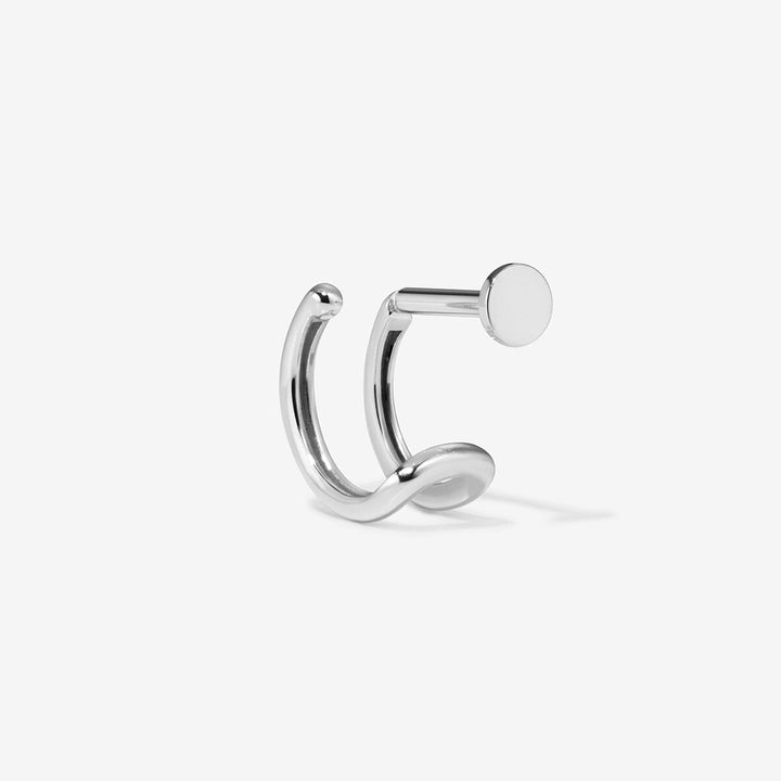 Norris illusion piercing hoop