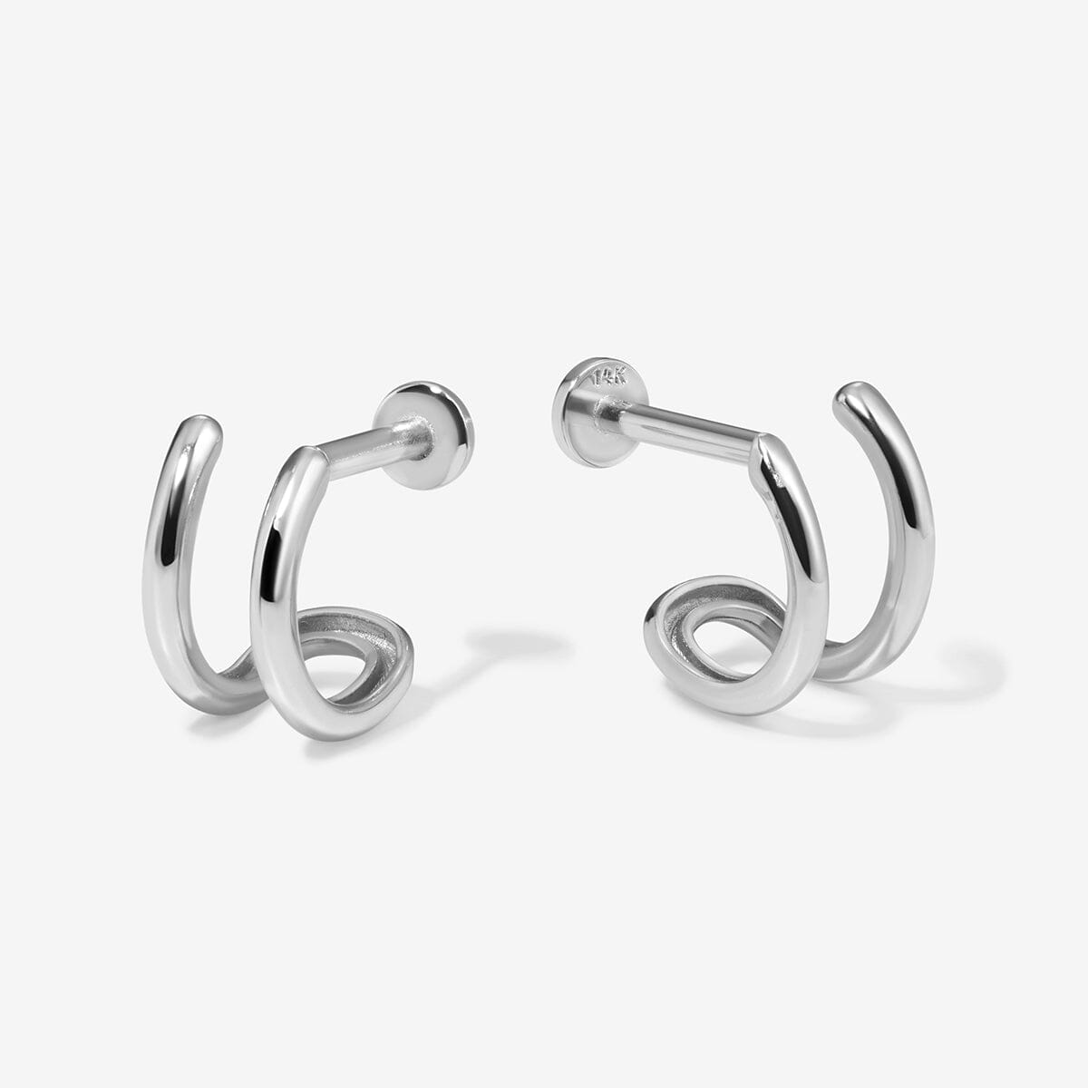 Norris illusion piercing hoop