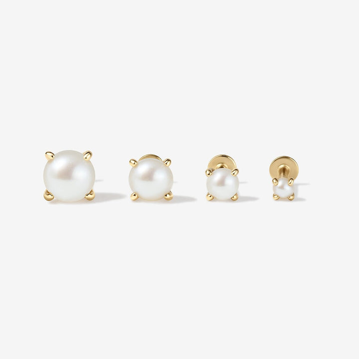 Theo pearl piercing
