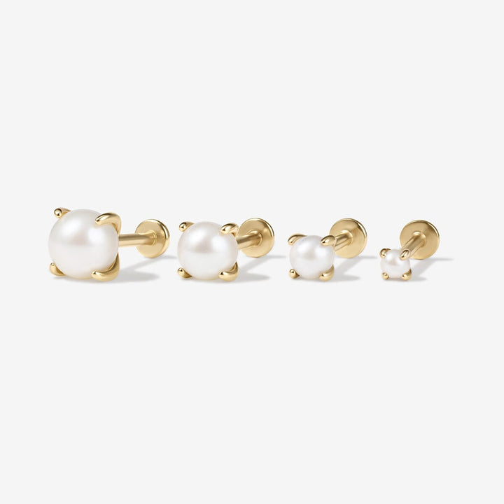 Theo pearl piercing