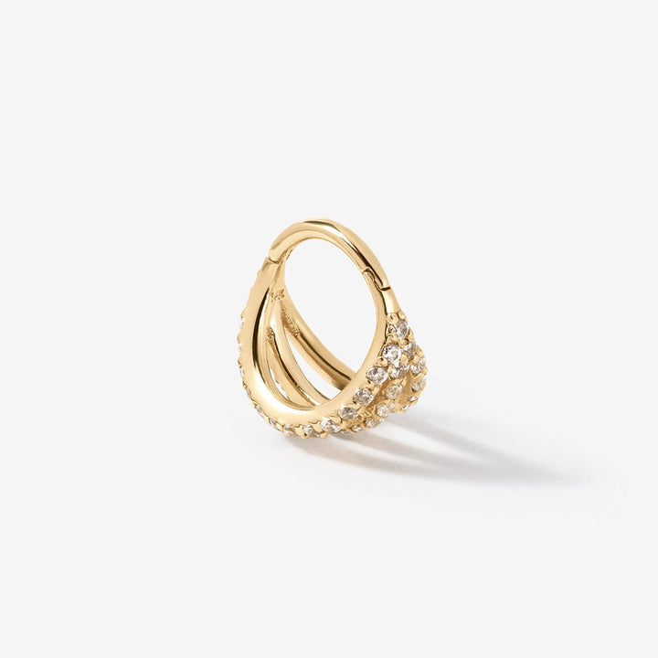 Peng frosted cage clicker hoop