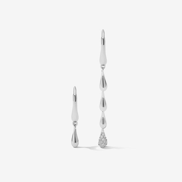 Pollock drip earrings