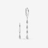 Pollock drip earrings