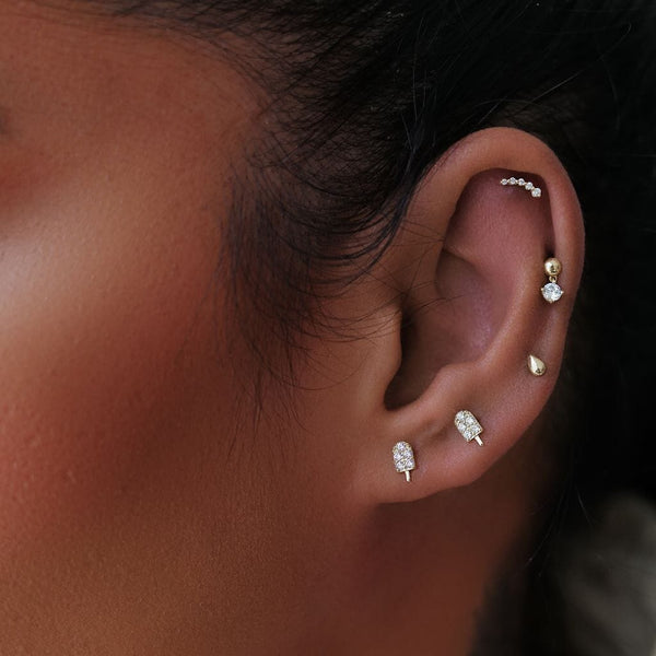 Popsicle piercing