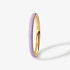 Ride lavender enamel ring