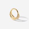 Rhea frosted cage clicker hoop