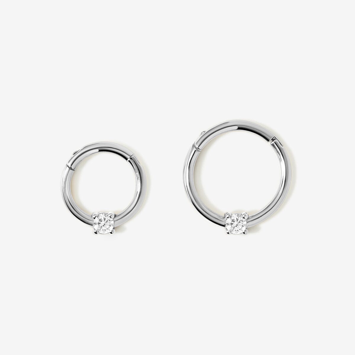 Rhys diamond clicker hoop