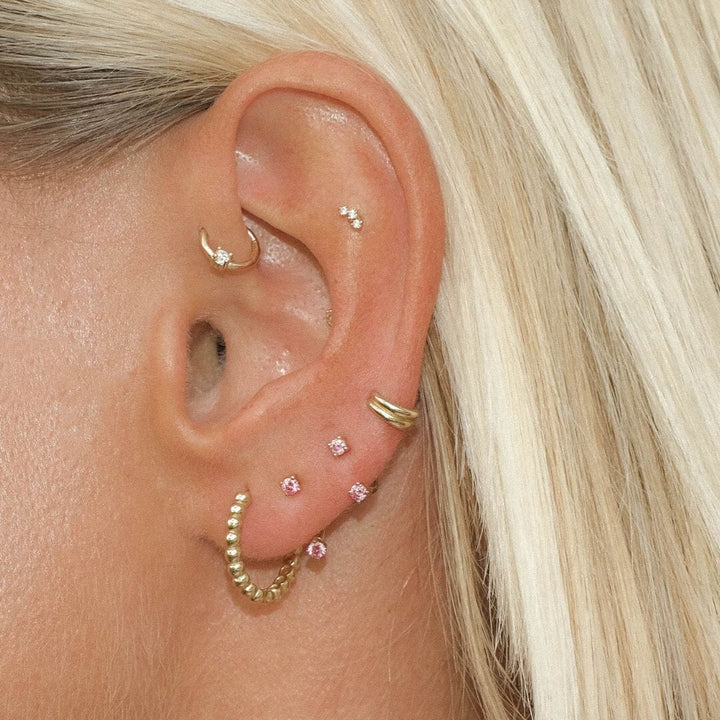 Rhys diamond clicker hoop