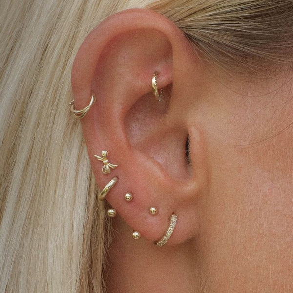 Richards u hoop earrings