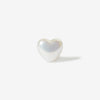 Ryan small puffy pearl heart piercing