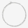 Sabi single link paperclip chain anklet