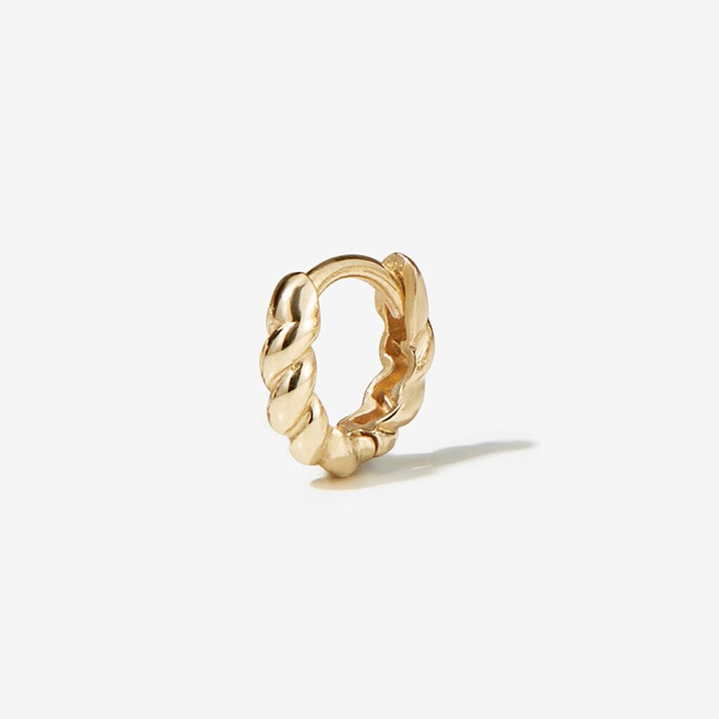 Smith rope hoop piercing