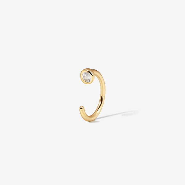 Stevie diamond hookie piercing