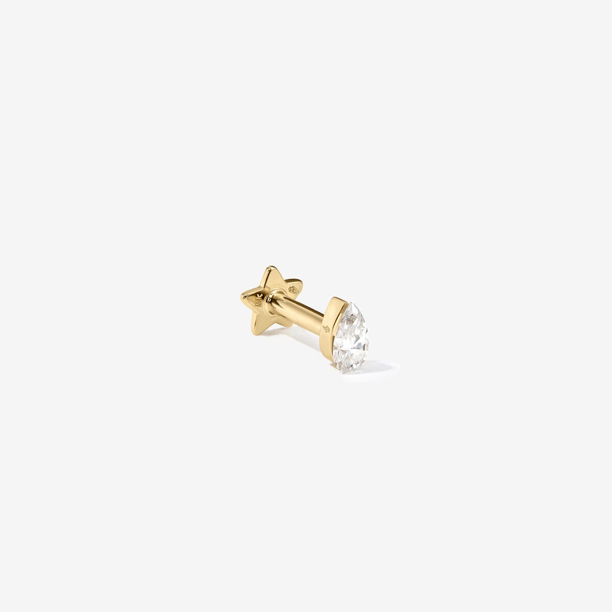 Hugh pear Lab Air™ diamond piercing