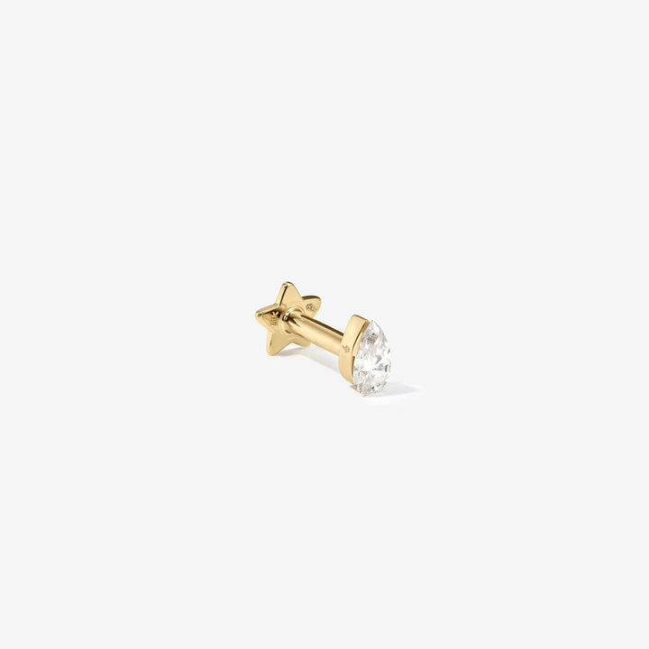 Hugh pear Lab Air™ diamond piercing