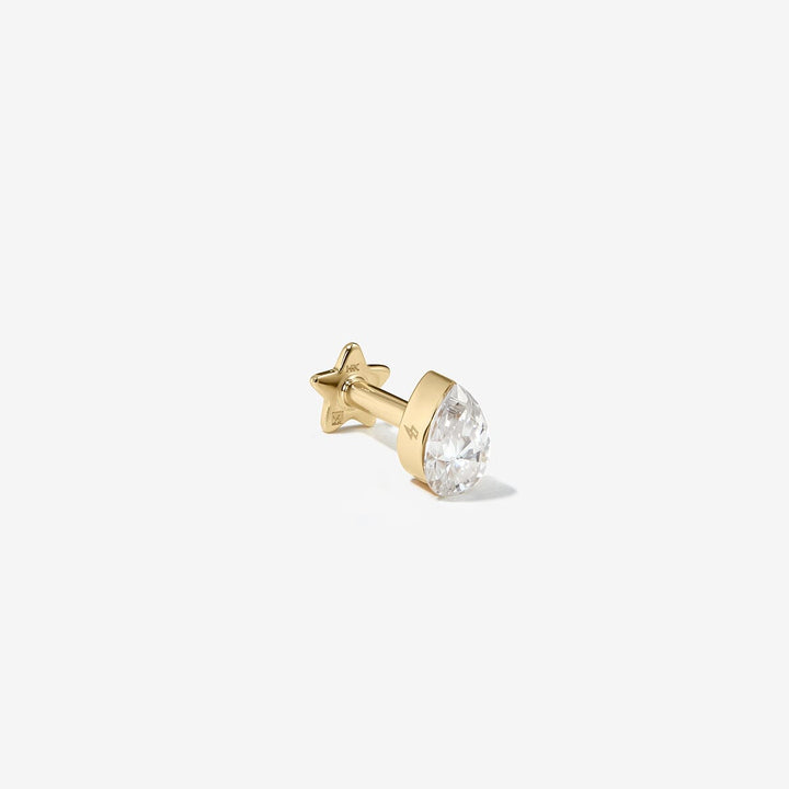 Hugh pear Lab Air™ diamond piercing