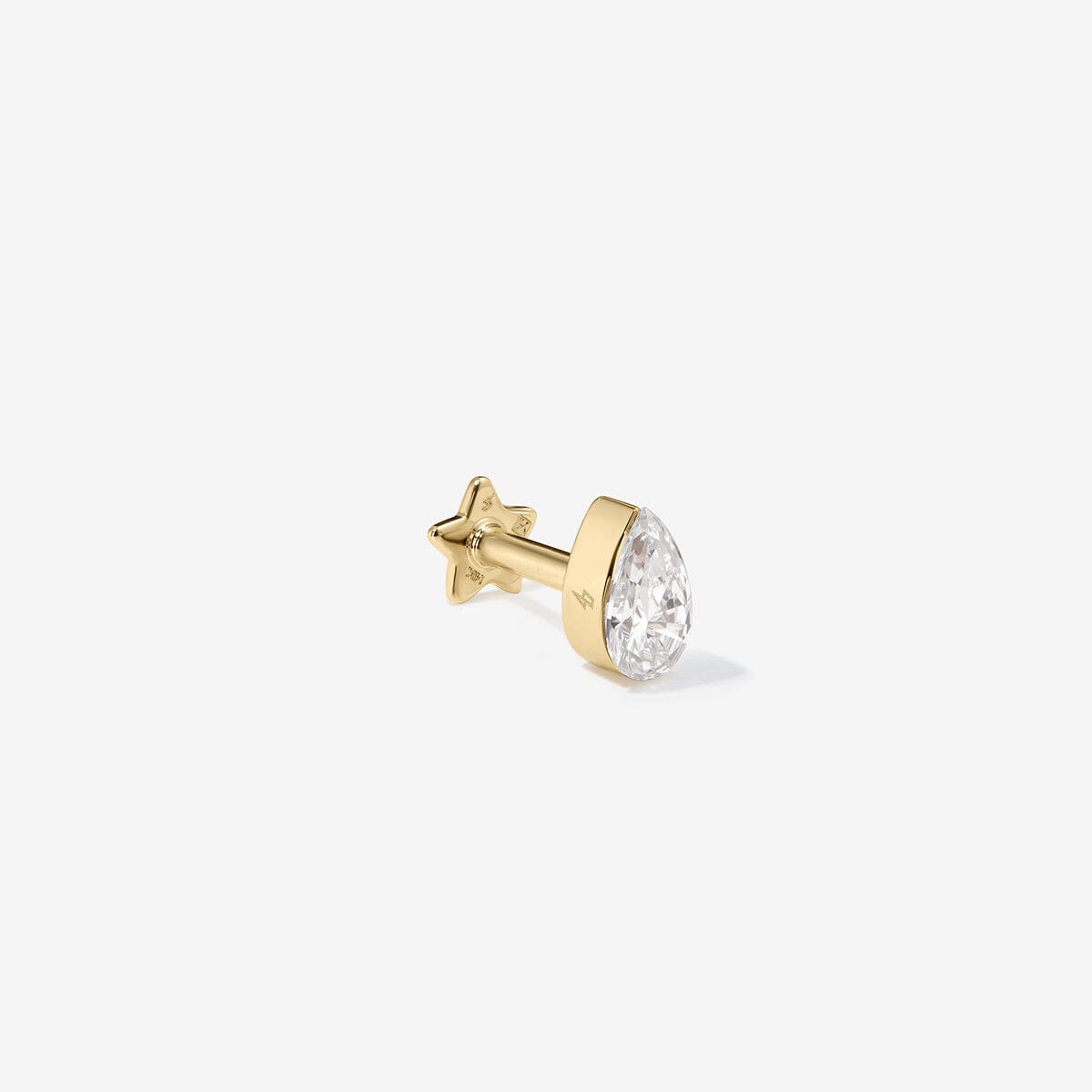 Hugh pear Lab Air™ diamond piercing