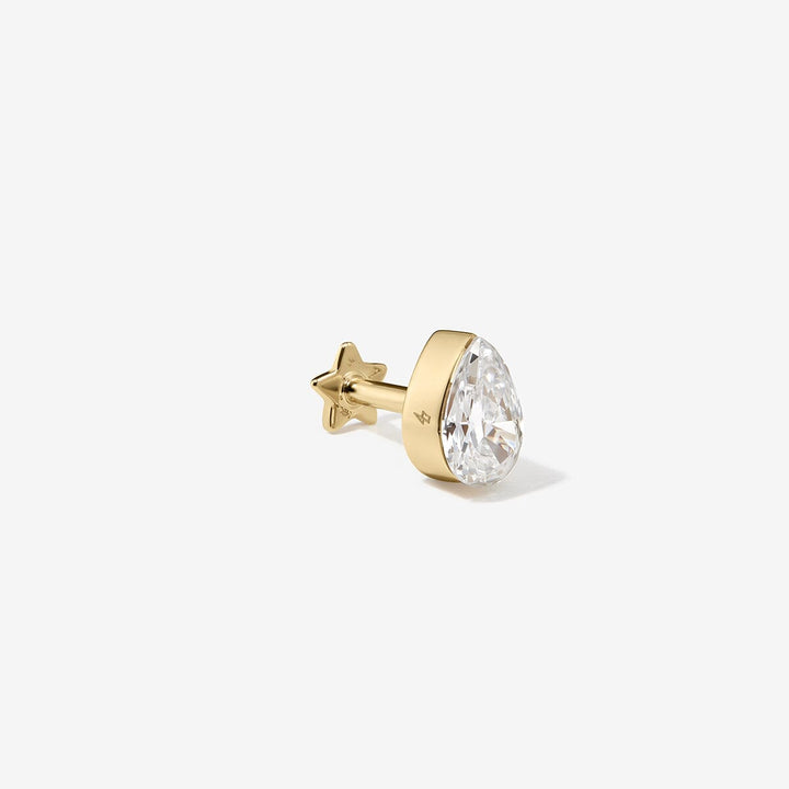 Hugh pear Lab Air™ diamond piercing