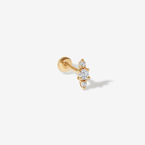 James micro heart piercing
