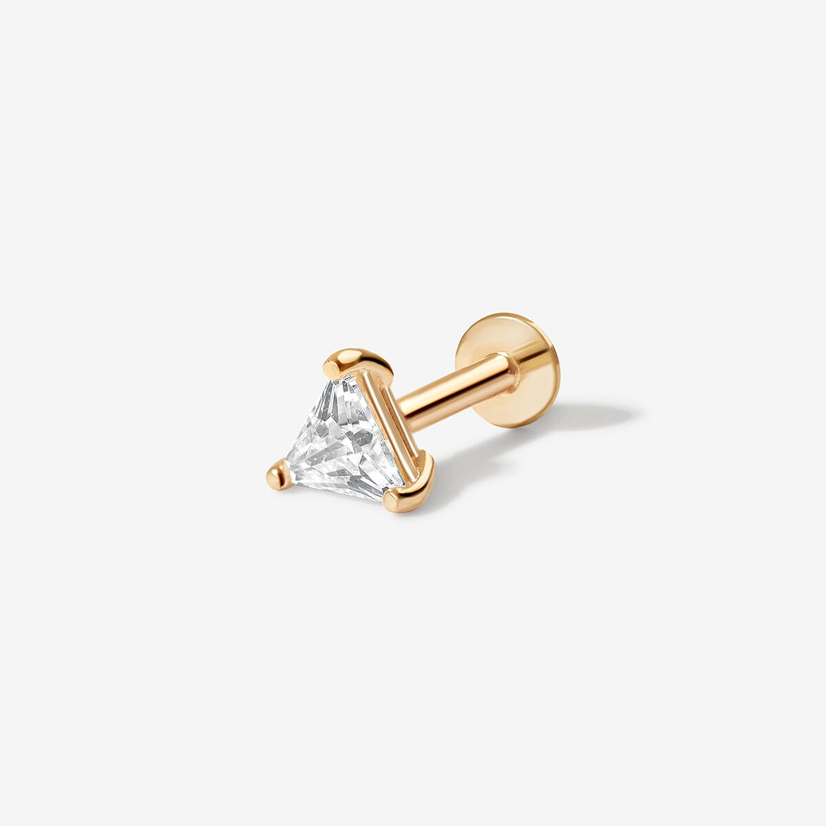 Gold Vaman Triangle Piercing Fine Piercings Adornmonde