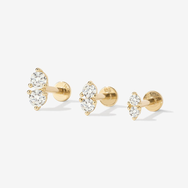 Duke twinset diamond piercing