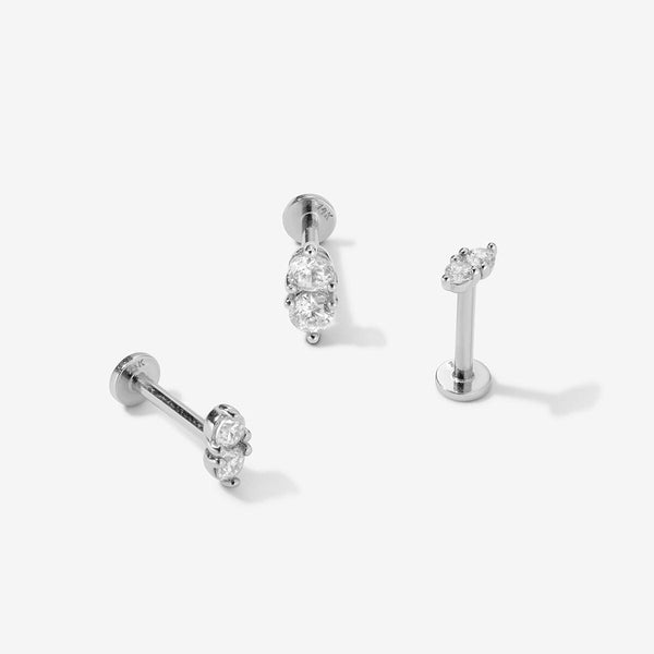 Duke twinset diamond piercing