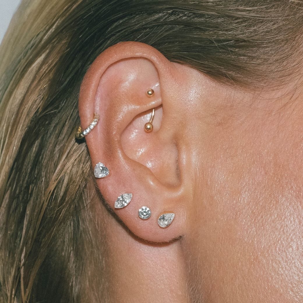 Mitchel barbell piercing