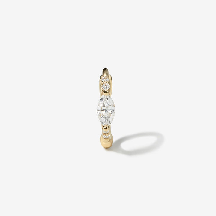 Whistler huggie piercing