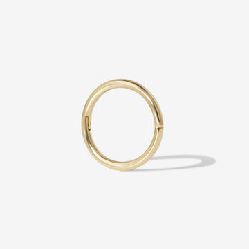 Lincoln star u hoop piercing