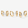 Naked Burton 6-piece earring set