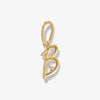 Dezi diamond alphabet charm