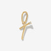Dezi diamond alphabet charm