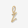 Dezi diamond alphabet charm