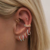 Gavin enamel sherbet 6-piece earring set